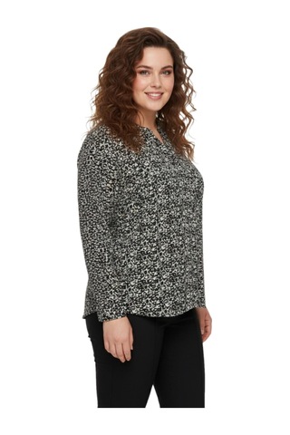 Wearon Kadın Düğmeli Modelli Bluz Bgl-st05129 Siyah