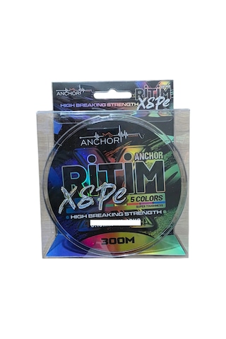 Anchor Ritim X8 Pe Multicolor 300 Mt 0,13mm İp Misina - Standart