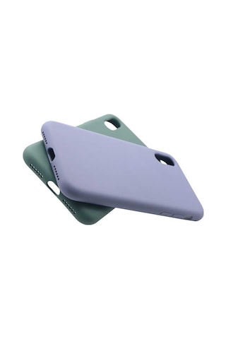 Apple Uyumlu iPhone Xs Max 6.5 Kılıf Zore Silk Silikon Pembe