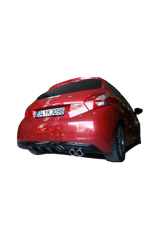 Peugeot 208 (2012-2015) Arka Tampon Eki - Difüzör (Plastik)
