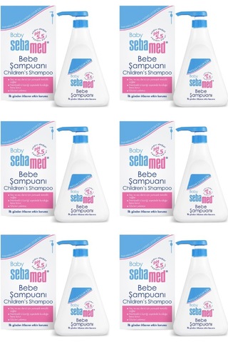 Sebamed Baby PH 5.5 Bebek Şampuanı 6 x 500 ML