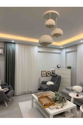 3 Lü Sarkıt Avize Rustik 20-30-40 Cm Modern Bohem Beton Görünüm Ampul Dahil Değildir Beyaz 3 Lü Sarkıt Avize Rustik 20-30-40 Cm Modern Bohem Beton Görünüm Ampul Dahil Değildir Beyaz