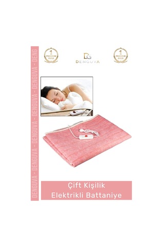 Elektriklibattaniye 120x160 Hızlı Isınan Ekonomik Konforlu Güvenli Yumuşak Çift Kişilik Elektrikli Çok Renkli