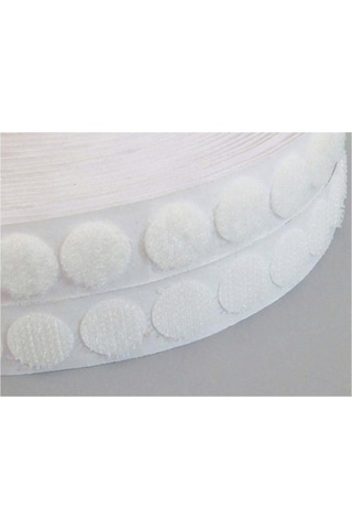 Yuvarlak Kesim (para Para), Cırt Bant, Arkası Yapışkanlı 2 Cm Bey