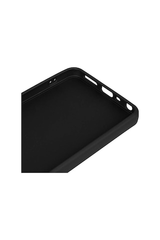 Oppo A38 Uyumlu Kılıf Zore Biye Silikon-siyah Siyah