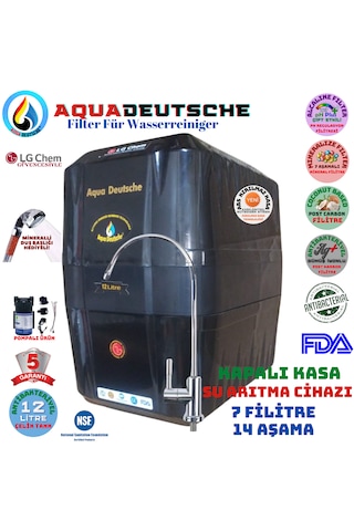 Elegance Pompalı12 Lt 7 Filitre 14 Aşama Su Arıtma Cihazı