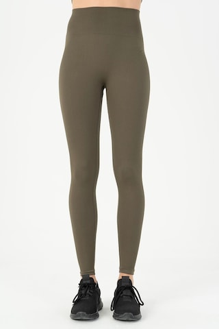 Maraton Active Slimfit Kadın Koşu Haki Tayt 812095 Haki