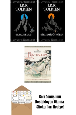 Silmarillion + Bitmemiş Öyküler + Roverandom Özel Ciltli Baskı