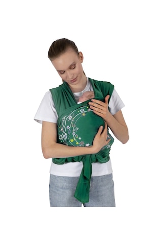 Sevi Bebe Art 562-11 Bebek Taşıma Şalı Yeşil