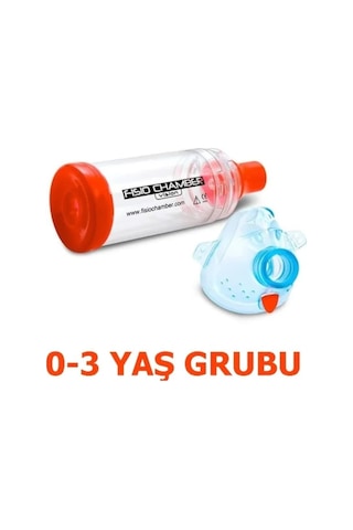 Fisio Chamber Vision 0-3 Yaş Bebek Aerochamber Muadili İnhalatör