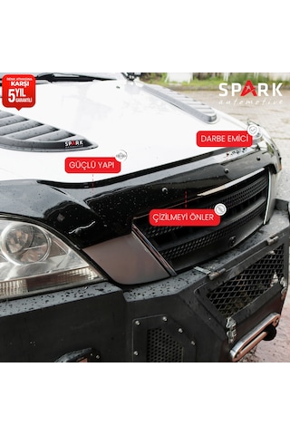Kia Sorento 2002-2006 Yılları Arası Uyumlu Kaput Rüzgarlığı 3mm