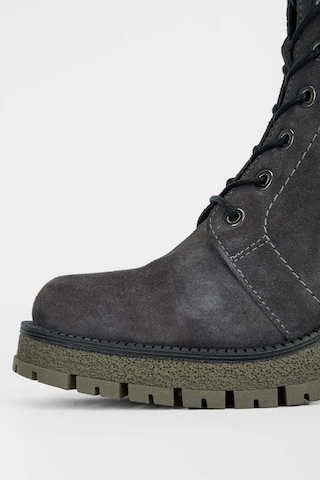 Tamer Tanca Kadın Hakiki Deri Taş Süet Casual Bot 775 8259 BN BOT SK23/24 Taş