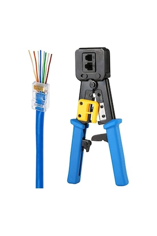 Ez Rj45 Rj11 Rj12 Cat5 Cat6 Yeni Nesil Konnektör Pensesi
