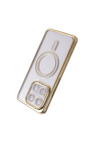 Newface Xiaomi Mi 17t Pro Joke Simli Magneticsafe Kılıf - Gold Diğer