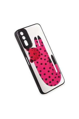 Newface Vivo Y11s Kılıf Mirror Desenli Kapak - Mirror - 12 Pembe