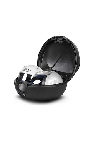 Motosiklet Arka Çanta 39 Litre Karbon Yüksel Kalite Motor Çantası Topcase Sh39 Siyah