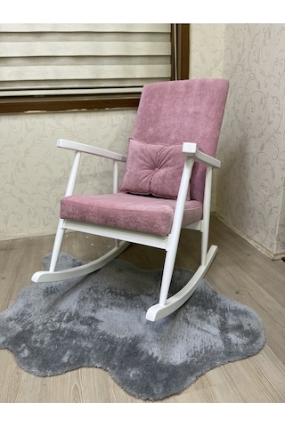 Asedia Trend Lake Pembe Sallanan Sandalye Koltuk