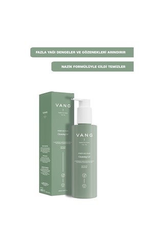 Vang Cleansing Gel - Kuru Ve Karma Ciltler İçin Nemlendirici Ve Bariyer Onarıcı Yüz Temizleme Jeli - Yüz Yıkama Jeli 200 Ml