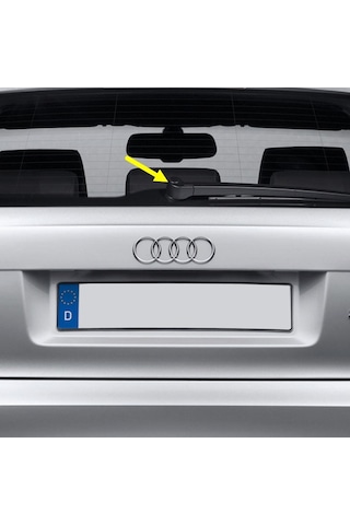 Audi A3 HB 2004-2008 Arka Silecek Kapağı Delikli 8E9955205C