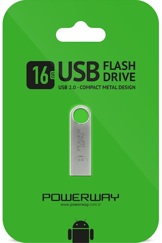 Powerway PW-16GB 16 GB USB 2.0 Mini Flash Bellek