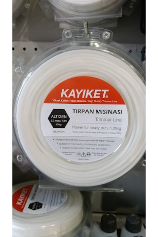 Kayıket Altıgen Misina 43 Metre 3,3 Mm 450 Gr