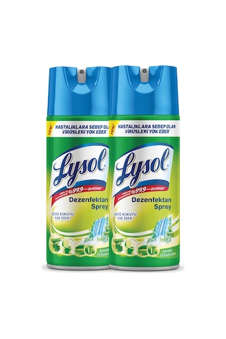 Lysol Dezenfektan Sprey Bahar Ferahlığı 2 x 400 ML