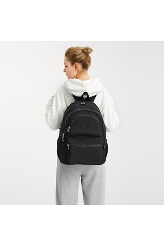 Barcelona K21 Smart Bags Büyük Boy Sırt Çantası Krinkıl Kumaş 1050 Açık Bej