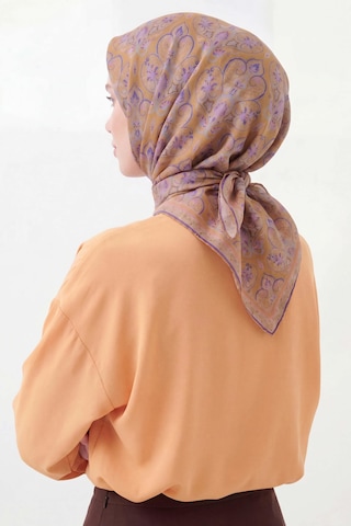 Silk Home Soft Eşarp Rûmi Taba 90x90 Çok Renkli