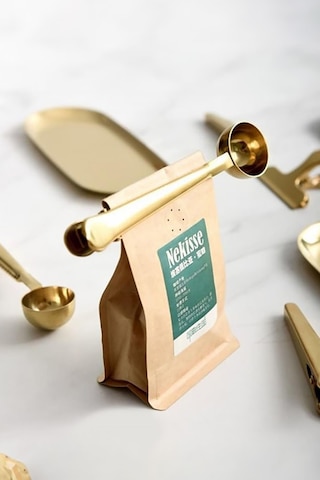 Gold Paslanmaz Çelik Mandallı Ölçü Kaşığı 15 Ml Altın Rengi