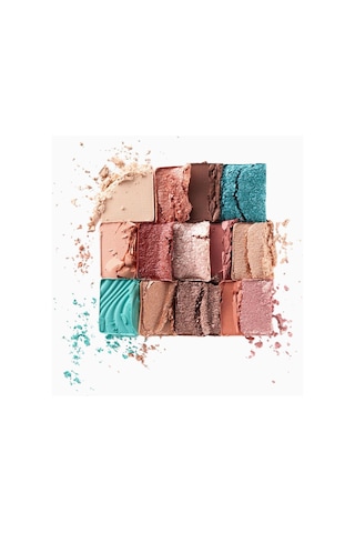 Catrice Catrıce Coral Crush Slim Far Paleti, 14 Renk, Tropikal Tonlar, Mat, Işıltılı, Vegan, Parfümsüz Göz Farı Turuncu