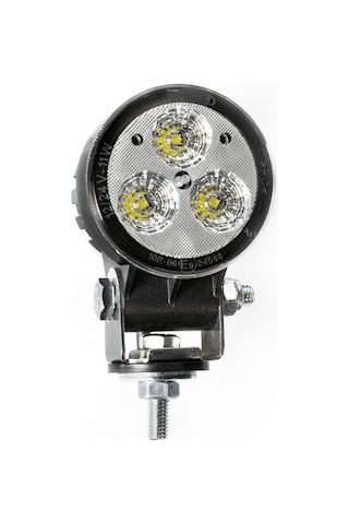 Frıstom 12v-24v Çalışma Lambası 3-ledli Cr Soketli 11w 5700k 1200 Lumen 92 37.5 Mm