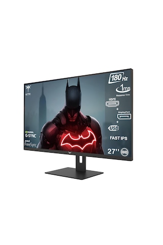 H27t22c 27''180hz Hdmı Displayport Fhd Freesync Qhd Fast Ips Mon