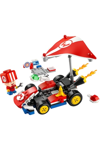 LEGO® Super Mario™: Mario Kart™ – Standard Kart 72032 - 7 Yaş ve Üzeri Çocuklar için Koleksiyonluk Yaratıcı Oyuncak Yapım Seti (174 Parça)