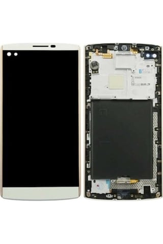 LG Uyumlu V10 H960Tr Lcd Dokunmatik Ekran A+++Süper Kalite (494289881)-Siyah