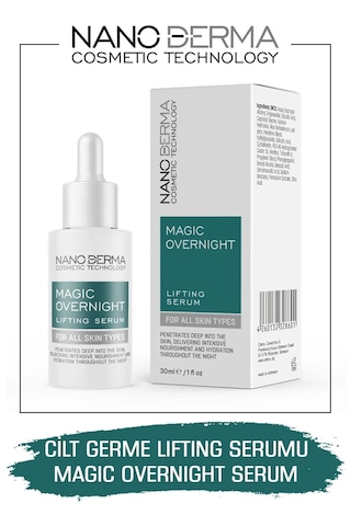 Nanoderma Gece Boyu Etkili Lifting Serumu Cilt Germe Sıkılaştırıc
