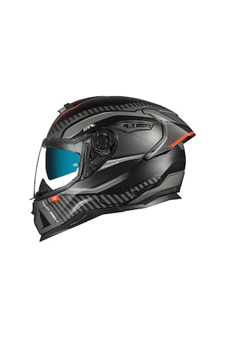 Nexx Sx.100R Skıdder Mat Siyah Gri Kask