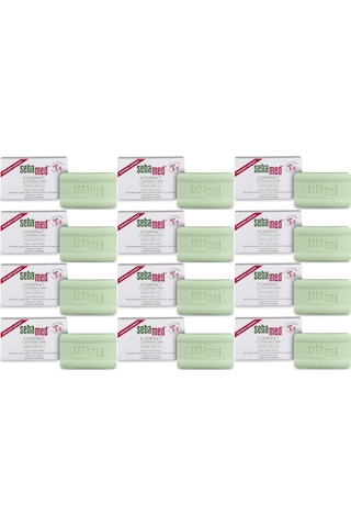 Sebamed Sabun Kompakt Hassas Cilt 100gr 12 Li Set