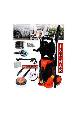 Germany Style 150 ST 180 Bar Elektrikli Yüksek Basınçlı Yıkama Makinesi