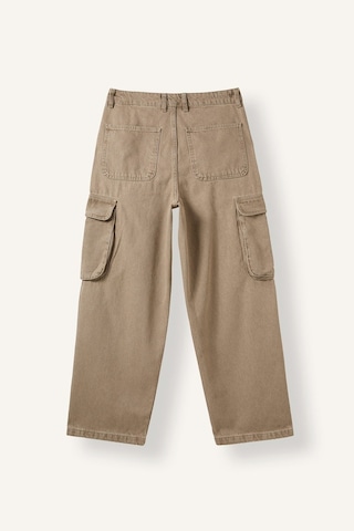 Defacto Super Baggy Fit Kargo Cepli Jean Pantolon I5716ax26aukh502 Haki-kh502