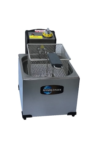 Armeka 5 L 3000 W Tek Hazneli Elektrikli Fritöz Armeka 5 L 3000 W Tek Hazneli Elektrikli Fritöz