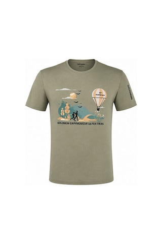 Salomon S Cut Anv Men Tee Erkek Günlük Tişört Slm25002-hakı Haki