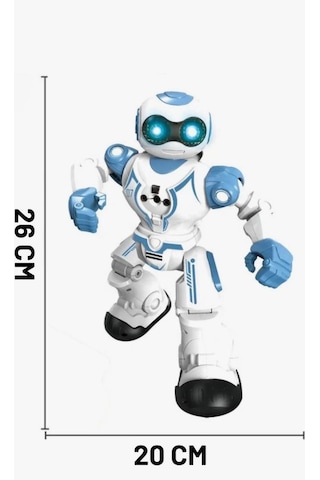 Usb Şarjlı Dans Eden Robot 16 Fonksiyonlu Ses Ve Işıklı Programlanabilir Jest Kontrollü Akıllı Robot