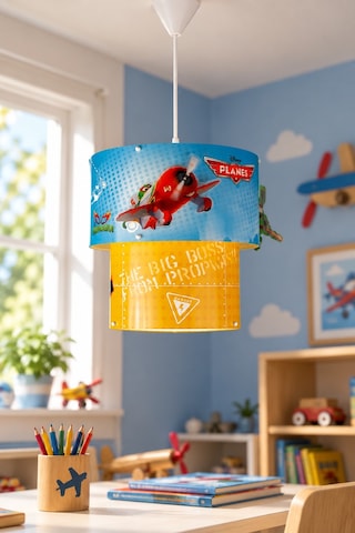 Şenay Aydınlatma Planes Dusty Uçaklar 3D Tavan Sarkıt Çocuk Odası Dekoratif Aydınlatma