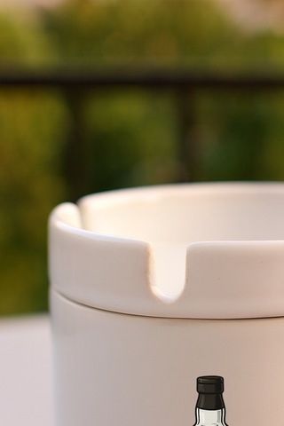 Porselen Baskılı Küllük - Kart