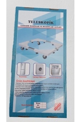 Teleskopik Beyaz Eşya Makine Ve Dolap Altliği - Çeksür 472886097