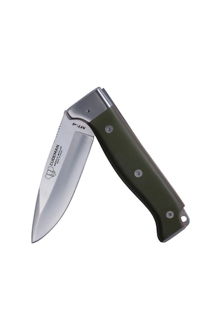 Cudeman 384-gvf Mt-4 Green G10 Deri Kılıflı Çakı