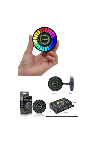 Rgb Çubuk Sese Duyarlı Ekolayzer Sese Duyarlı Ekolayzer Usb Kablo Ile Çalışır