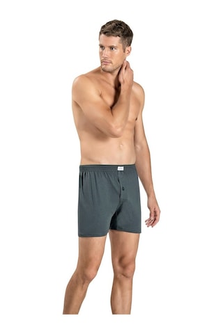 Jiber Erkek Füme Havlu Kemer Pamuklu 6'Lı Boxer 127