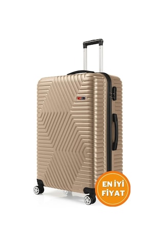 G&d Polo Suitcase Abs Gold Büyük Boy Valiz 600.06-b