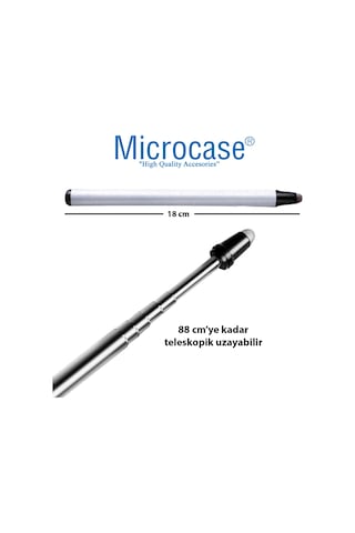 Telefon Tablet Teleskopik Akıllı Tahta Sunum Kalemi 88 cm AL3546
